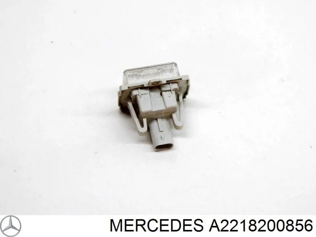 Do koszyka A2218200856 Mercedes Lampa oświetlenia tylnej tablicy rejestracyjnej
