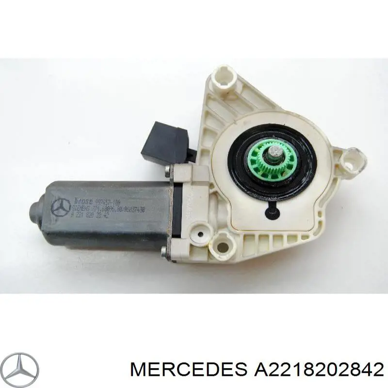 A2218202842 Mercedes Silniczek podnośnika szyby drzwi przednich prawych