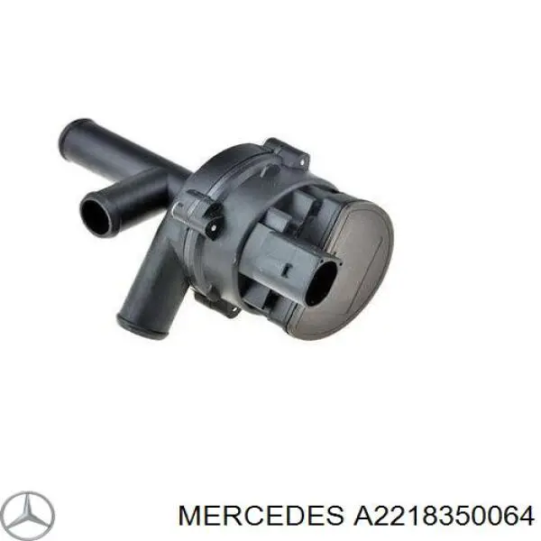 Do koszyka A2218350064 Mercedes Pompa chłodzenia wodą, dodatkowa elektryczna