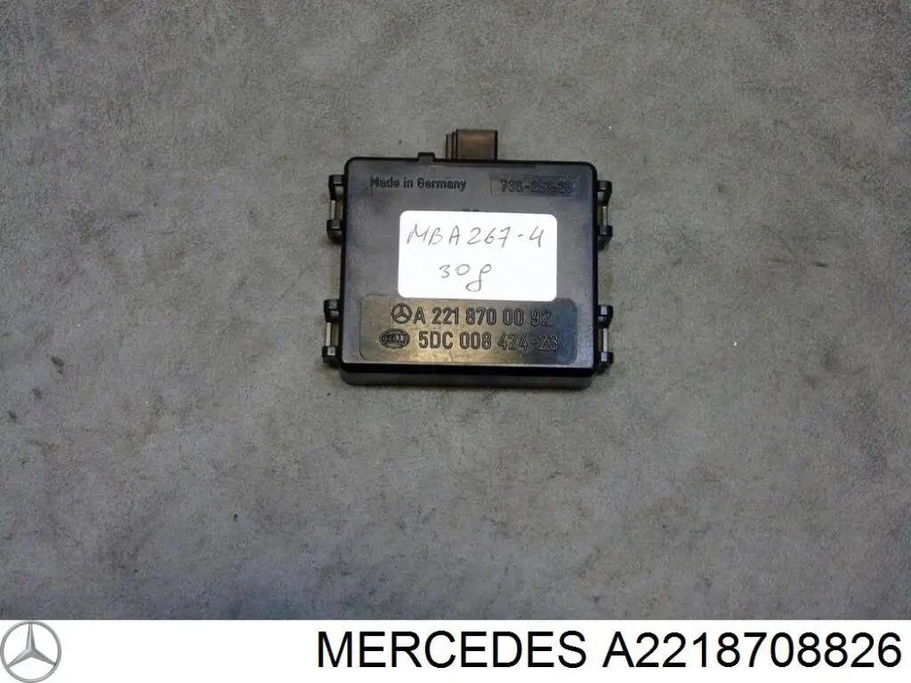 A2218708826 Mercedes Czujnik deszczu