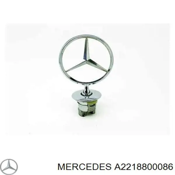 Emblemat na maskę Mercedes A2218800086 cena, od 64,21 USD