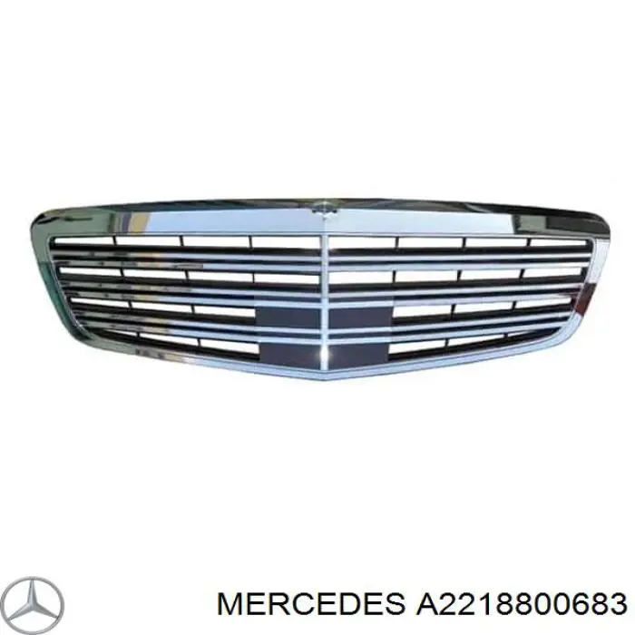 A2218800683 Mercedes Atrapa chłodnicy