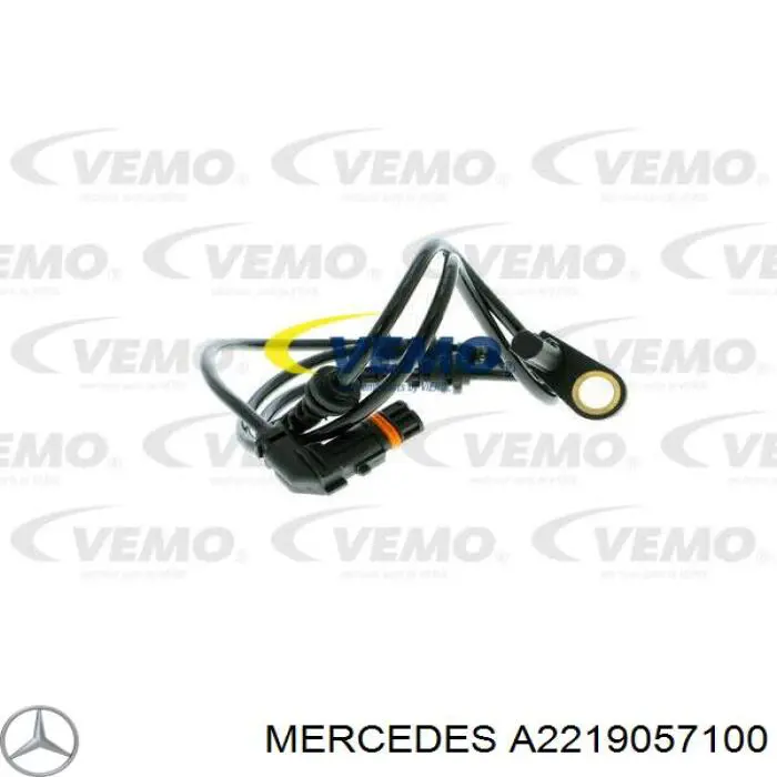 Do koszyka A2219057100 Mercedes Czujnik ABS przedni