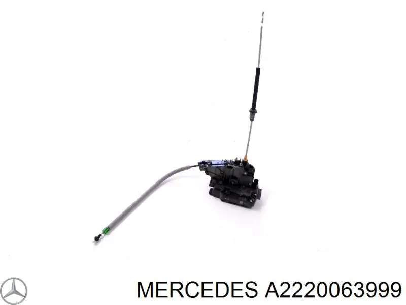 Do koszyka A2220063999 Mercedes Zamek drzwi przednich prawych
