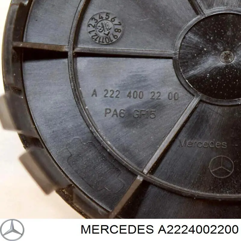 Kołpak do obręczy koła Mercedes A2224002200 cena, od 40,40 USD