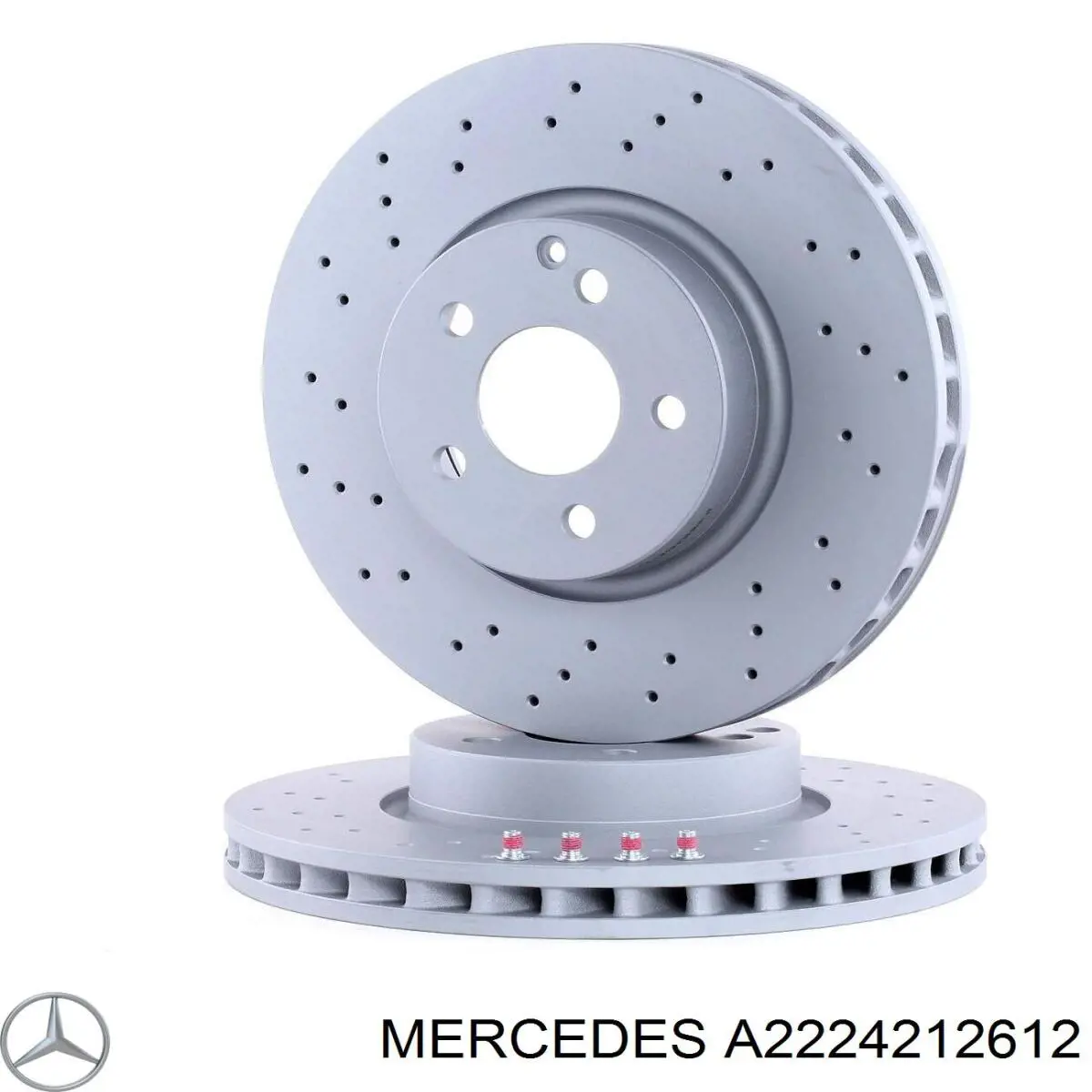 A2224212612 Mercedes Tarcza hamulcowa przednia