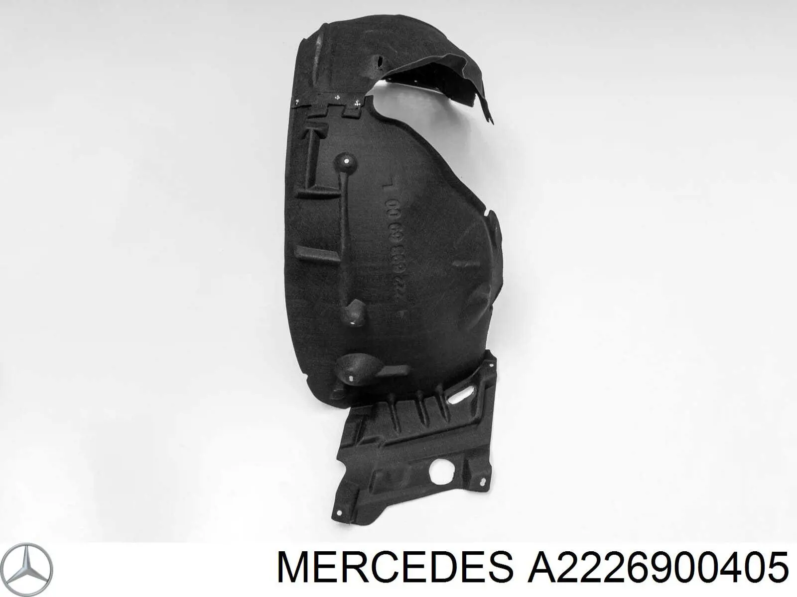 Do koszyka A2226900405 Mercedes Nadkole błotnika przedniego lewe