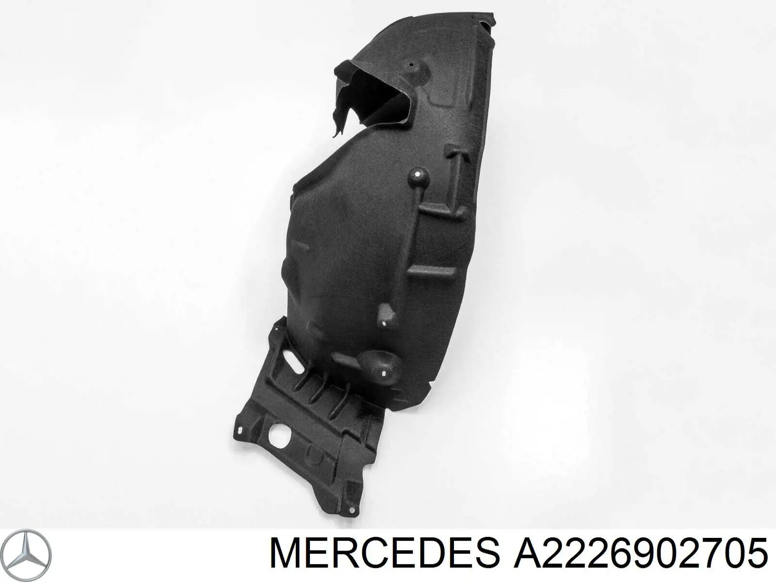 Nadkole błotnika przedniego prawe Mercedes A2226902705 cena, od 82,44 USD
