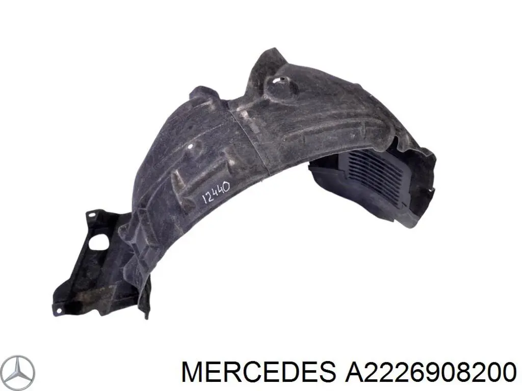 Do koszyka A2226908200 Mercedes Nadkole błotnika tylnego prawe