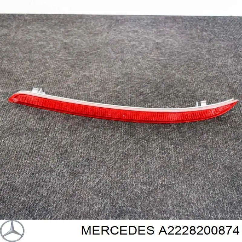 Lampa odblaskowa zderzaka tylnego prawa Mercedes A2228200874 cena, od 31,42 USD