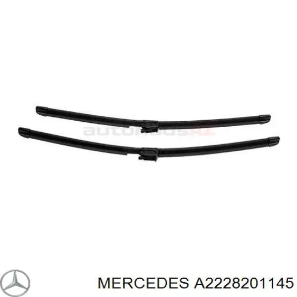 Pióro wycieraczki szyby przedniej, zestaw (2 szt.) Mercedes A2228201145 cena, od 227,91 USD