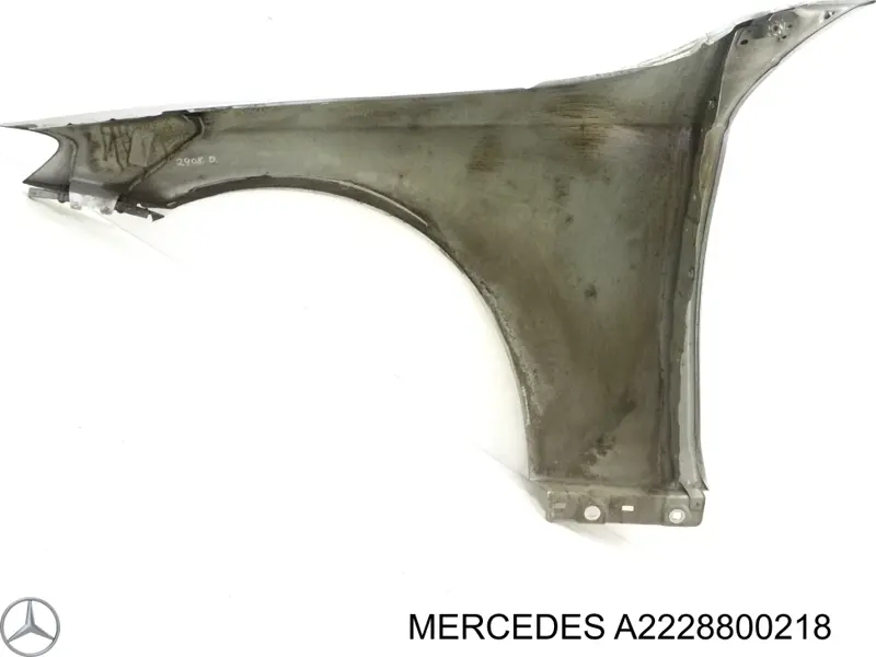 A2228800218 Mercedes Błotnik przedni prawy