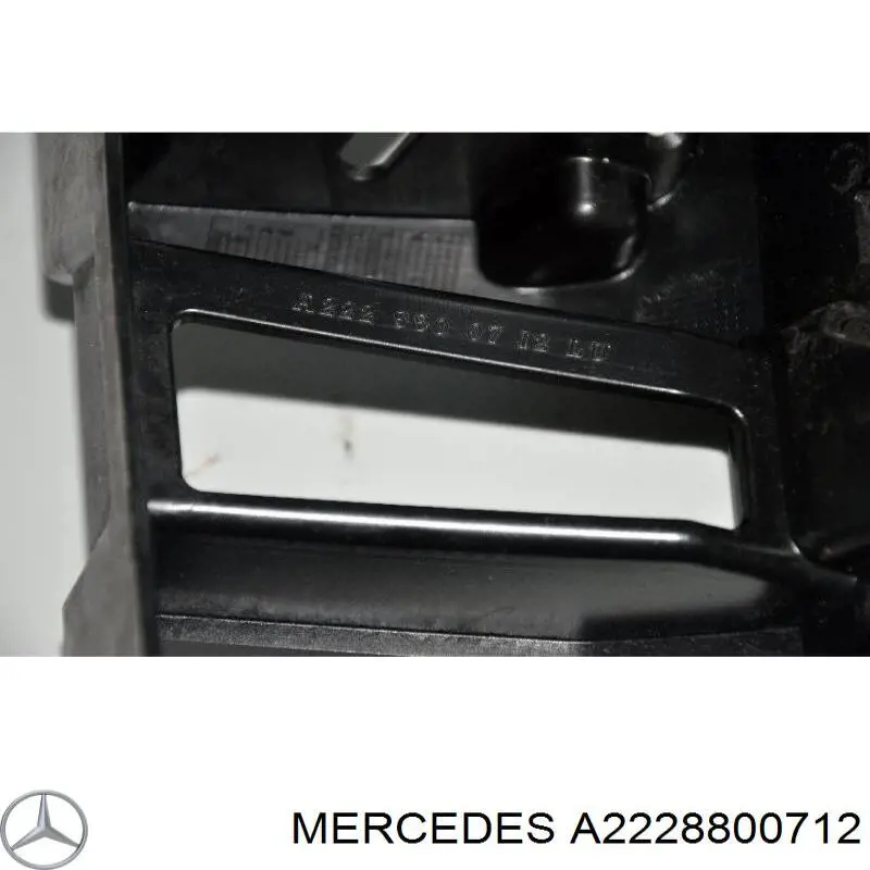 Wspornik zderzaka tylnego lewy zewnętrzny Mercedes A2228800712 cena, od 96,98 USD
