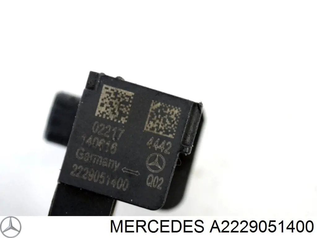 Do koszyka A2229051400 Mercedes Czujnik AIRBAG przedni