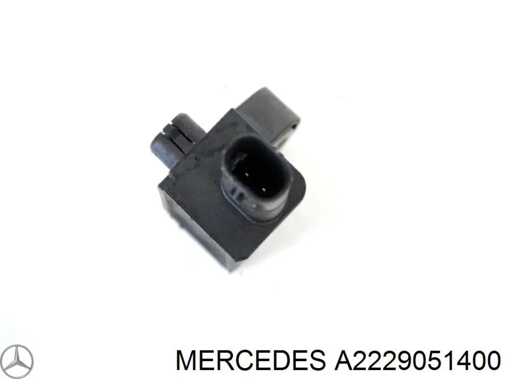 Czujnik AIRBAG przedni Mercedes A2229051400 cena, od 45,97 USD