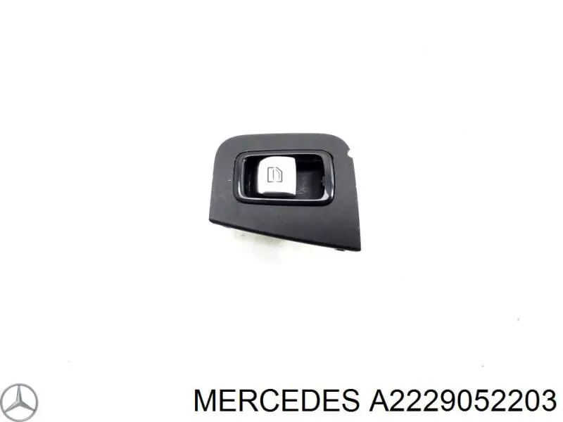 Włącznik przyciskowy podnośnika szyby przedni prawy Mercedes A2229052203 cena, od 37,46 USD