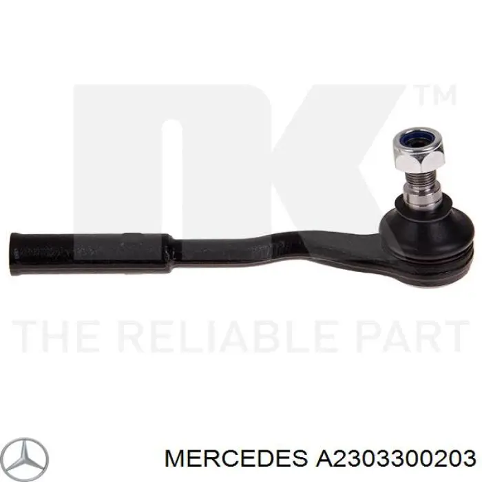 Do koszyka A2303300203 Mercedes Końcówka drążka kierowniczego zewnętrzna