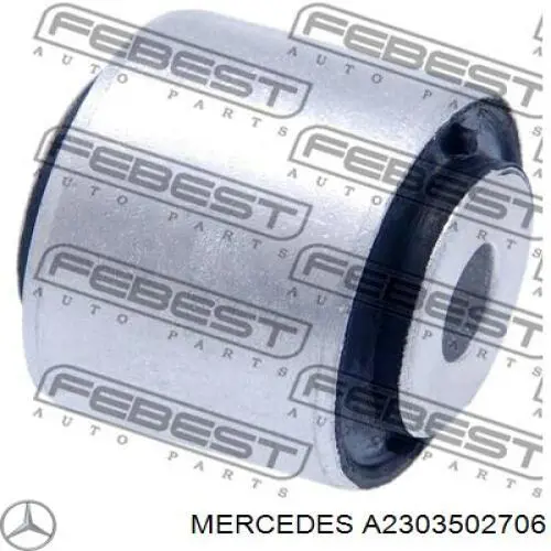 Wahacz zawieszenia tylnego górny lewy Mercedes A2303502706 cena, od 44,27 USD