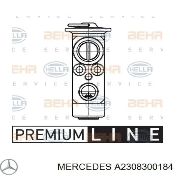 Zawór termostatyczny klimatyzacji Mercedes A2308300184 cena, od 34,32 USD