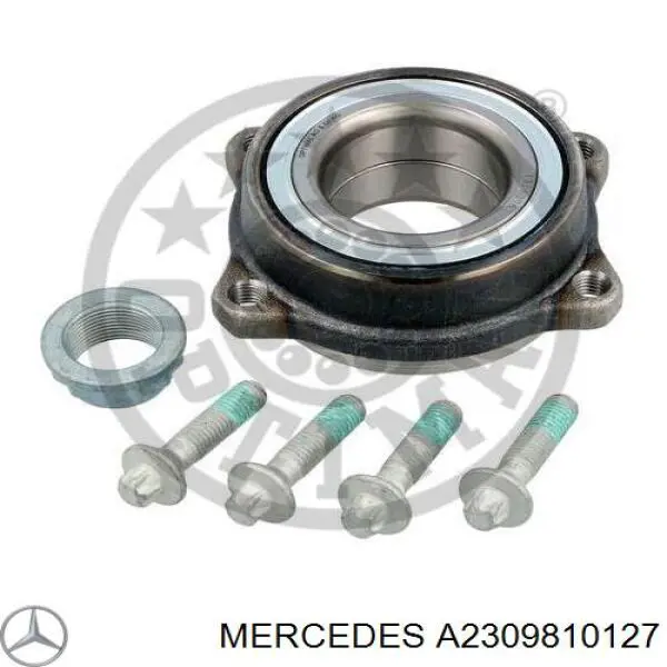 Lożysko piasty tylnej Mercedes A2309810127 cena, od 52,75 USD