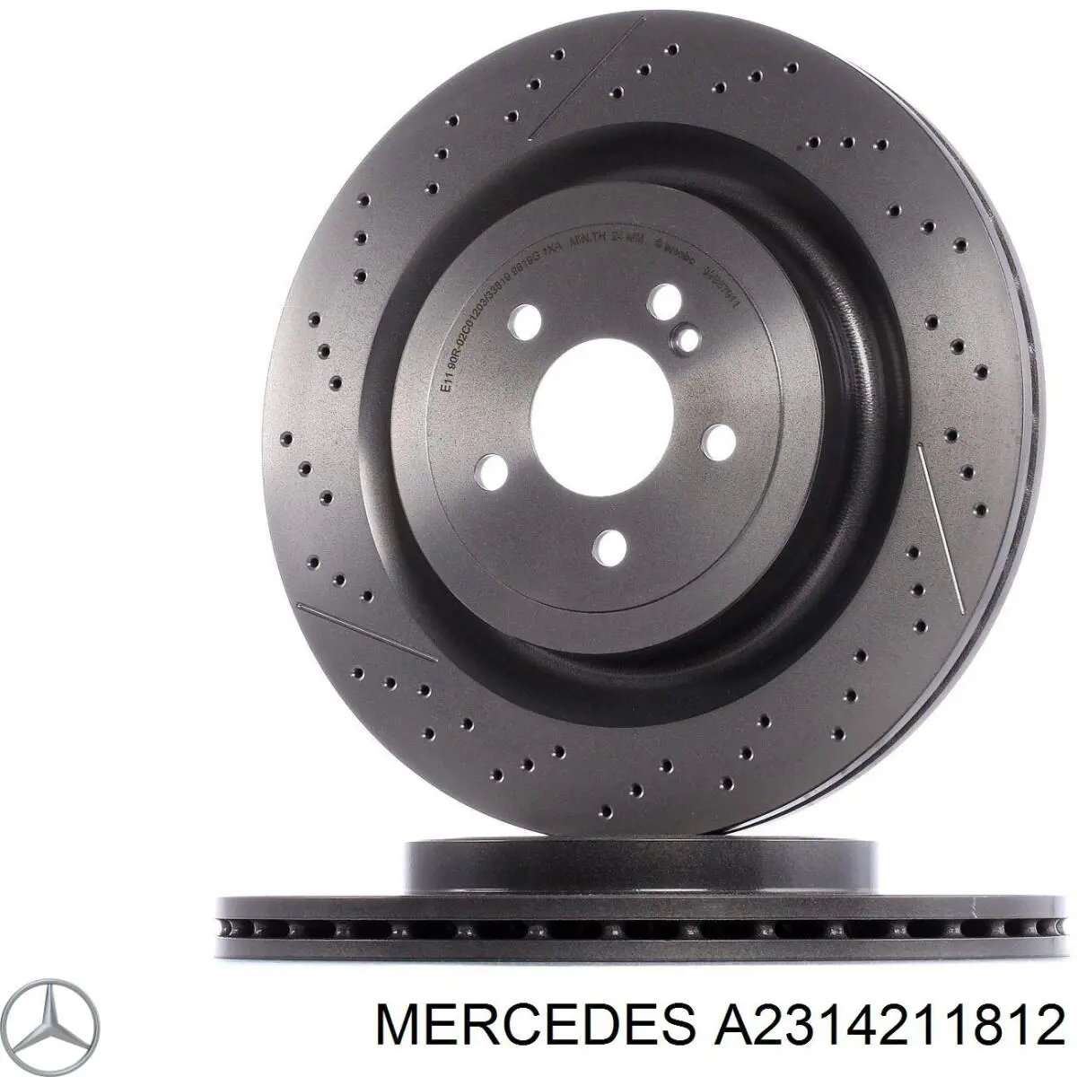Tarcza hamulcowa przednia Mercedes A2314211812 cena, od 1301,56 USD