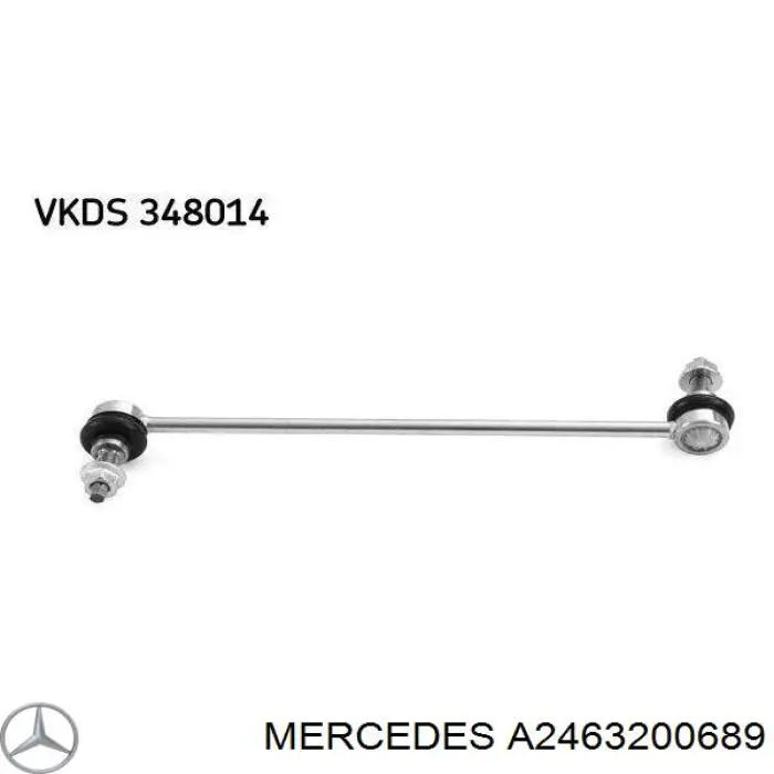 Do koszyka A2463200689 Mercedes Łącznik stabilizatora przedniego