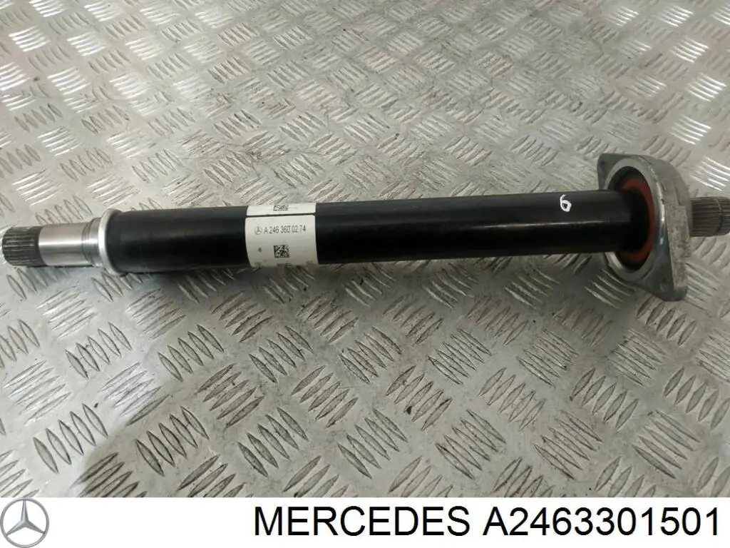 A2463301501 Mercedes Półoś napędowa przednia prawa