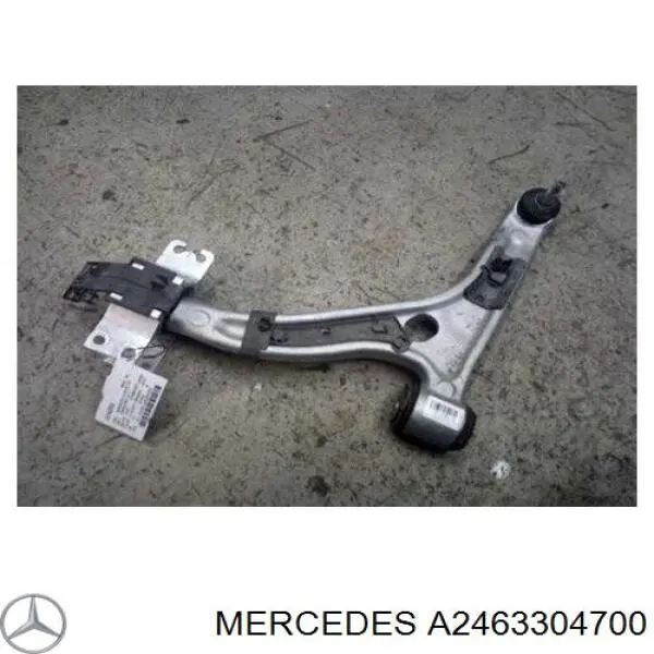 Wahacz zawieszenia przedniego dolny lewy Mercedes A2463304700 cena, od 98,75 USD