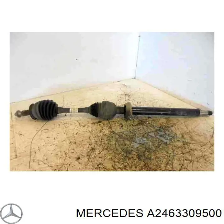 Do koszyka 246330170180 Mercedes Półoś napędowa przednia prawa
