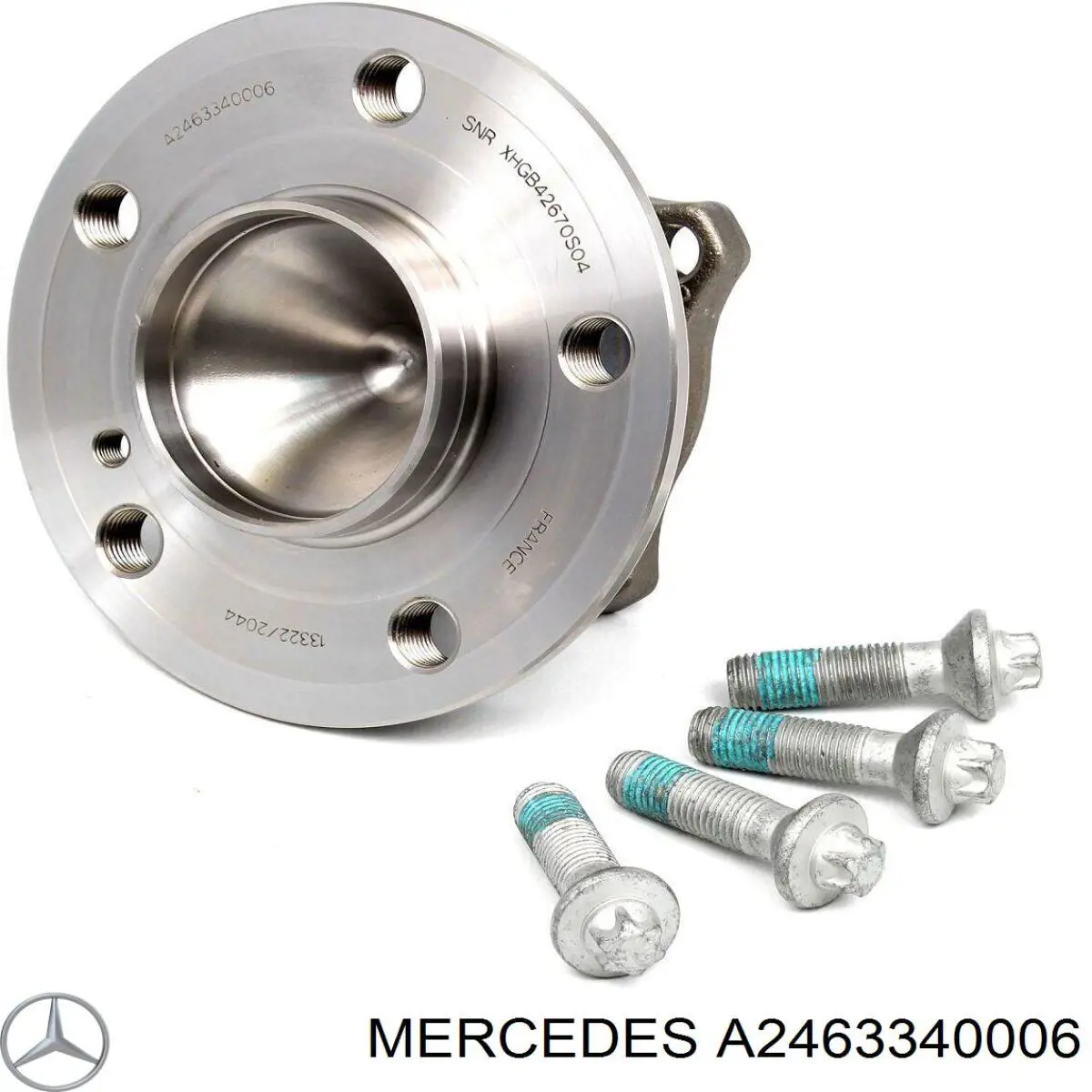 Do koszyka A2463340006 Mercedes Piasta tylna
