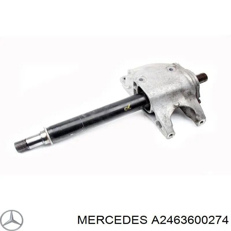 A2463600274 Mercedes Wał napędowy półosi pośredni