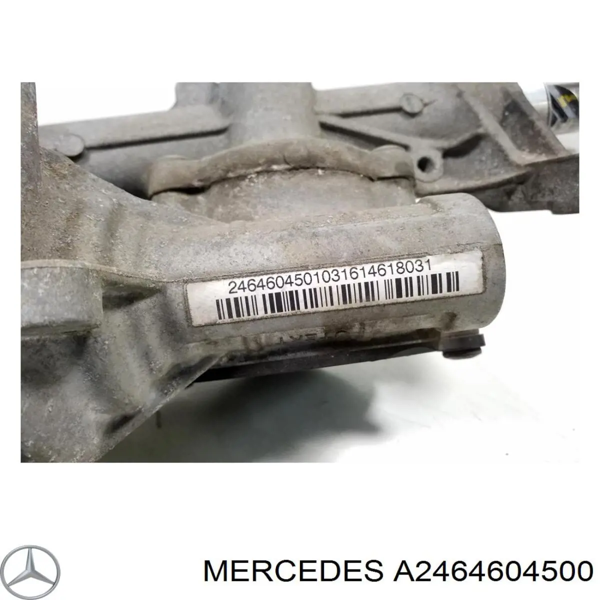Do koszyka A2464604500 Mercedes Listwa kierownicza (maglownica)