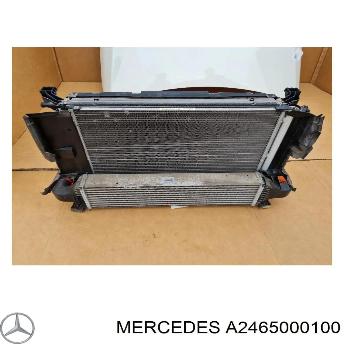 A2465000100 Mercedes Chłodnica intercoolera