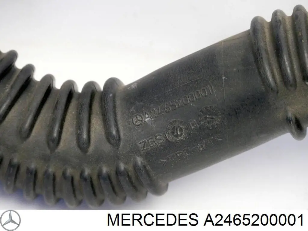 Do koszyka A2465200001 Mercedes Przewód (króciec) intercoolera