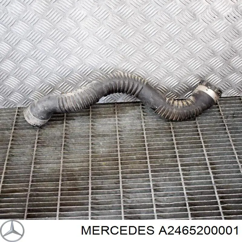 A2465200001 Mercedes Przewód (króciec) intercoolera