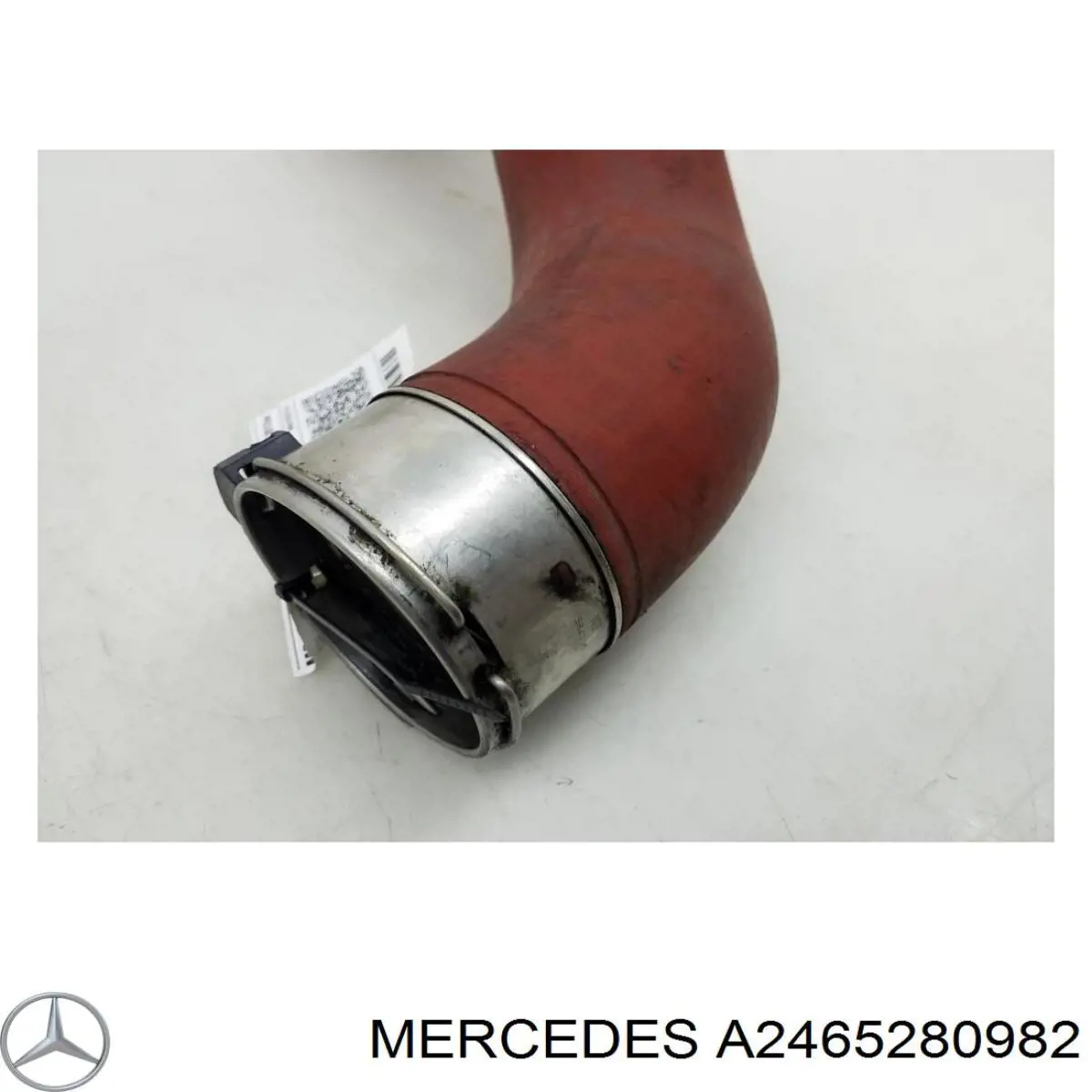 Przewód (króciec) intercoolera Mercedes A2465280982 cena, od 100,45 USD