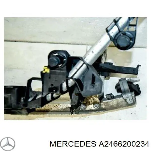 Osłona chłodnicy kompletna (panel mocowania reflektorów) Mercedes A2466200234 cena, od 267,53 USD
