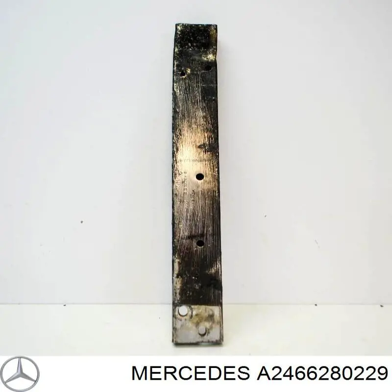 A2466280229 Mercedes Uchwyt przedniej osłony prawej
