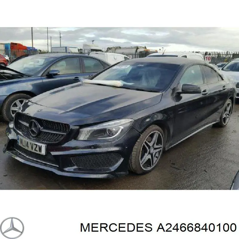 A2466840100 Mercedes Osłona podwozia lewa