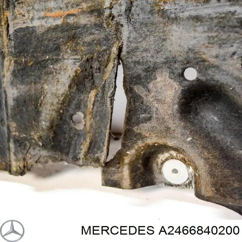 Do koszyka A2466840200 Mercedes Osłona podwozia prawa