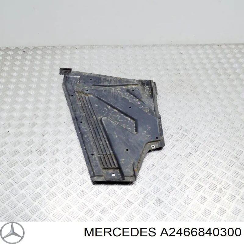 Osłona podwozia lewa Mercedes A2466840300 cena, od 44,39 USD