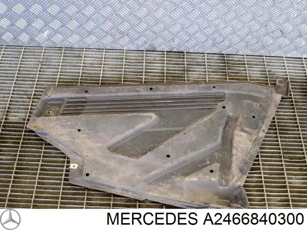 A2466840300 Mercedes Osłona podwozia lewa