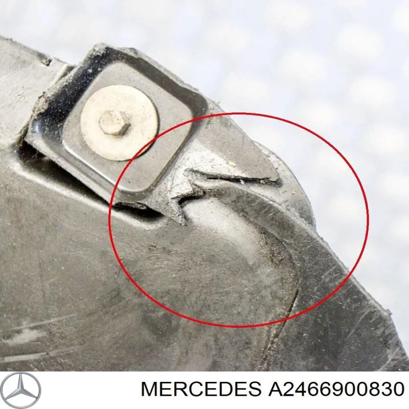 Nadkole błotnika przedniego lewe Mercedes A2466900830 cena, od 64,02 USD