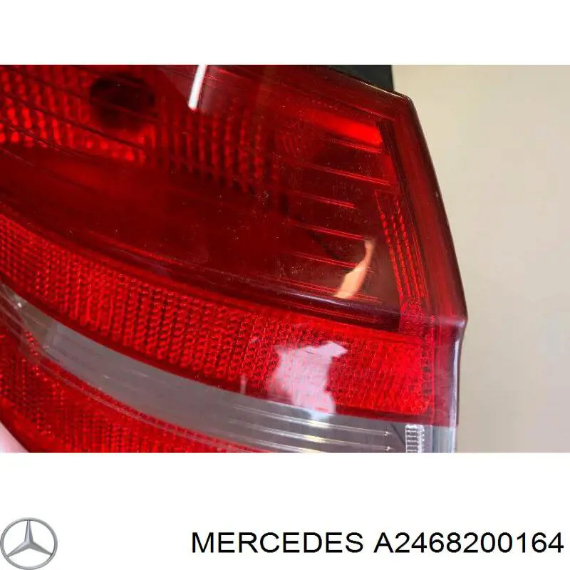 Do koszyka A2468200164 Mercedes Lampa zespolona tylna lewa