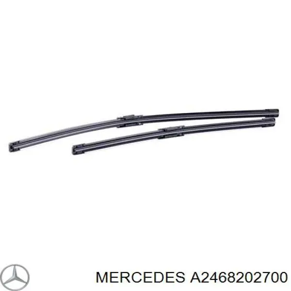 A2468202700 Mercedes Pióro wycieraczki szyby przedniej, zestaw (2 szt.)