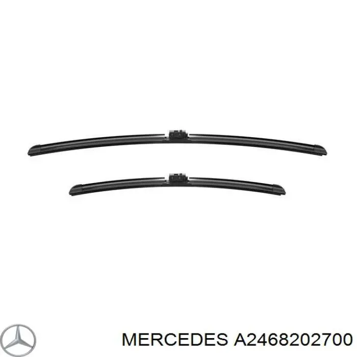 Pióro wycieraczki szyby przedniej, zestaw (2 szt.) Mercedes A2468202700 cena, od 42,35 USD