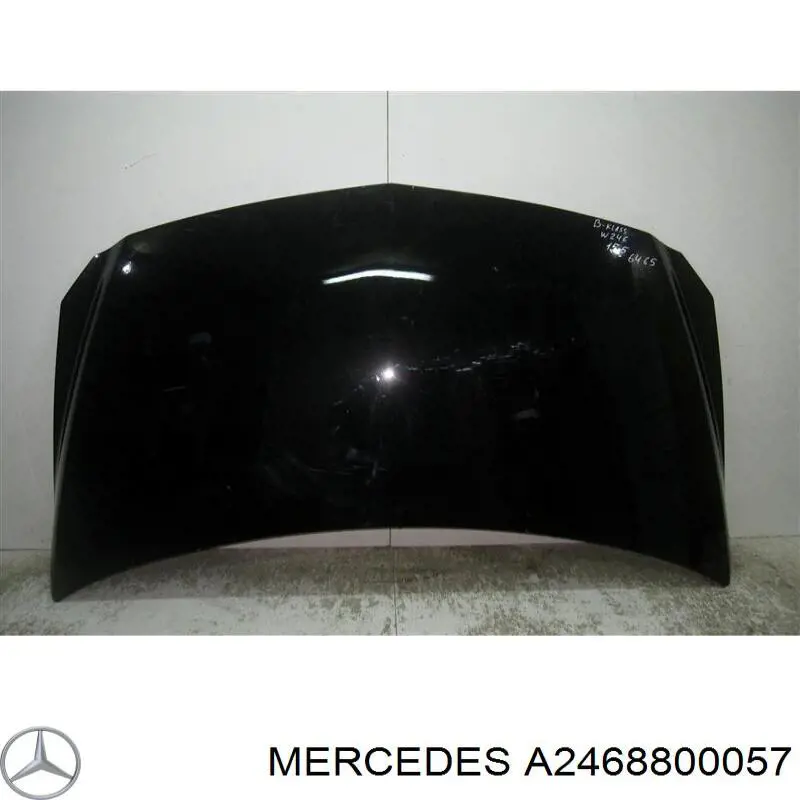 A2468800057 Mercedes Maska silnika