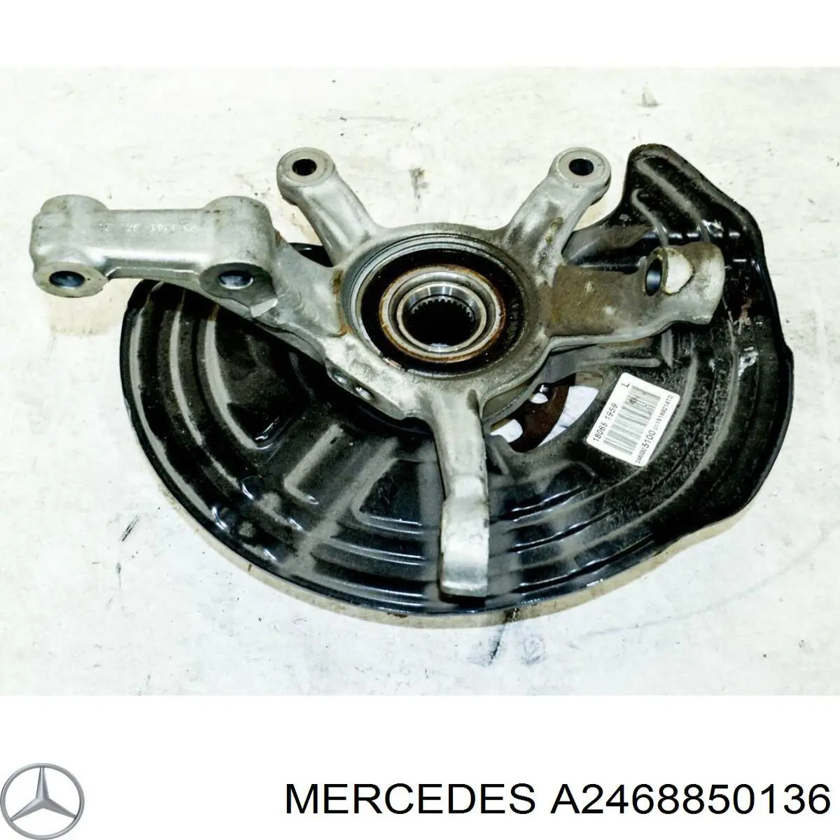 Osłona zderzaka przedniego Mercedes A2468850136 cena, od 267,00 USD