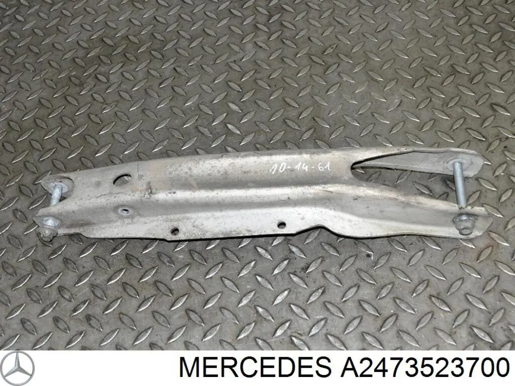 Do koszyka A2473523700 Mercedes Wahacz zawieszenia tylnego dolny lewy/prawy