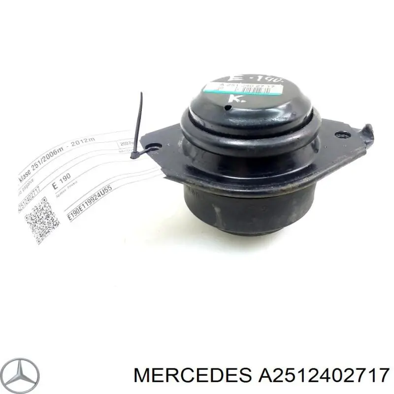 A2512402717 Mercedes Poduszka (podpora) silnika lewa/prawa